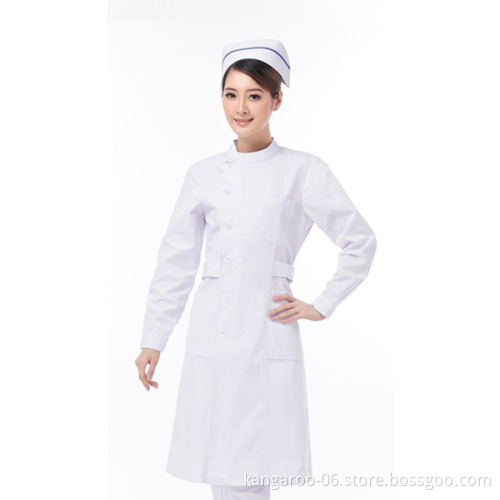 Female Design White Blouses For Women Nurse Uniform In United State